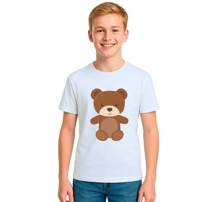 Camiseta Ursinho Ursolino Estampa Personalizada