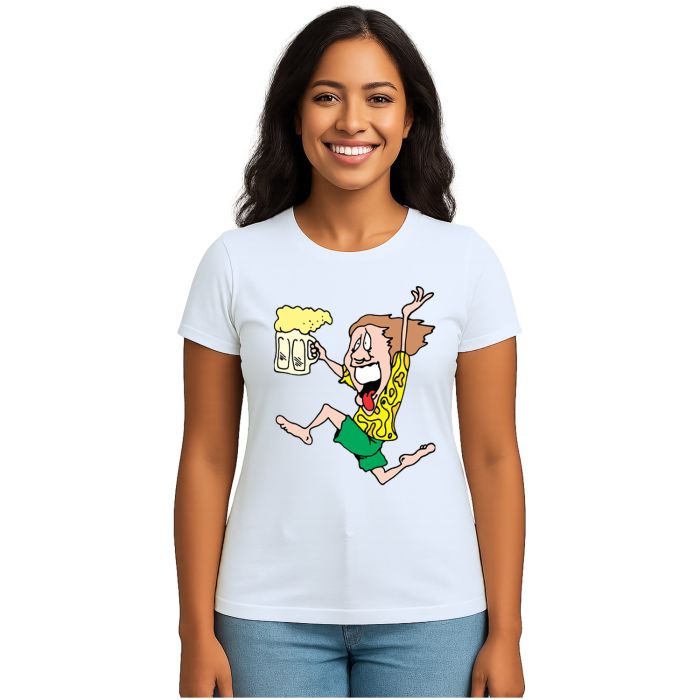 Camiseta Louco Por Cerveja Estampa Personalizada