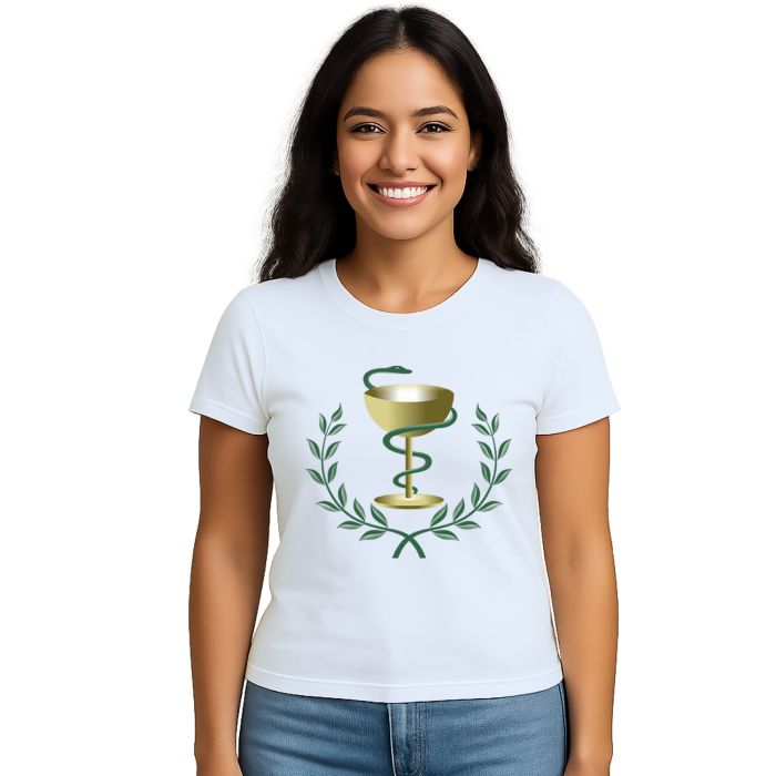 Camiseta Símbolo Farmácia Universitária Personalizada