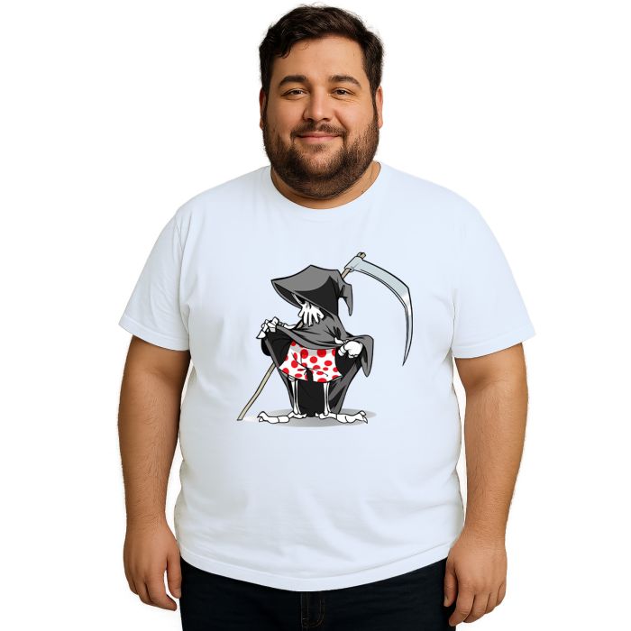 Camiseta A Morte De Cueca Estampa Personalizada