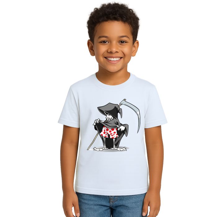 Camiseta A Morte De Cueca Estampa Personalizada