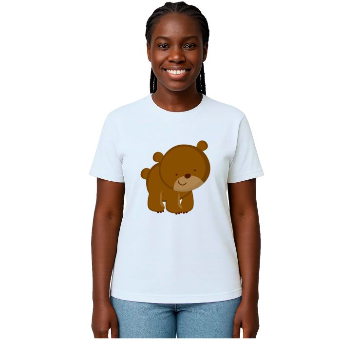 Camiseta Ursinho Super Feliz Estampa Personalizada