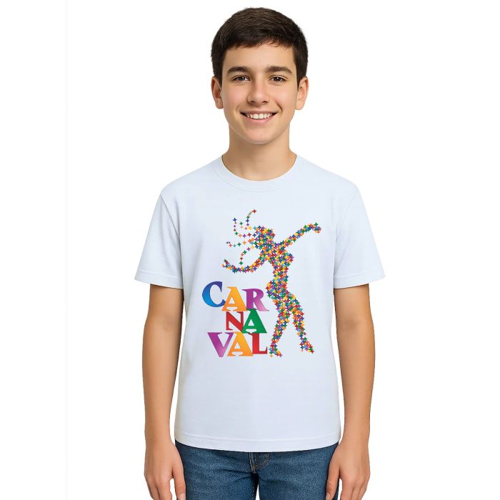 Camiseta Carnaval Sambista Estrelas Personalizada