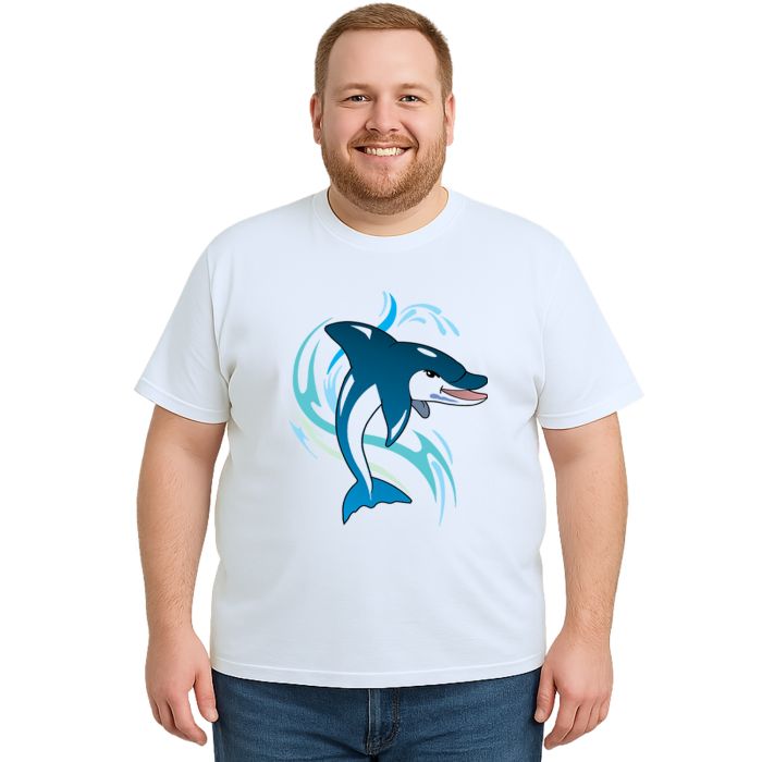 Camiseta Golfinho Dolphin Estampa Personalizada