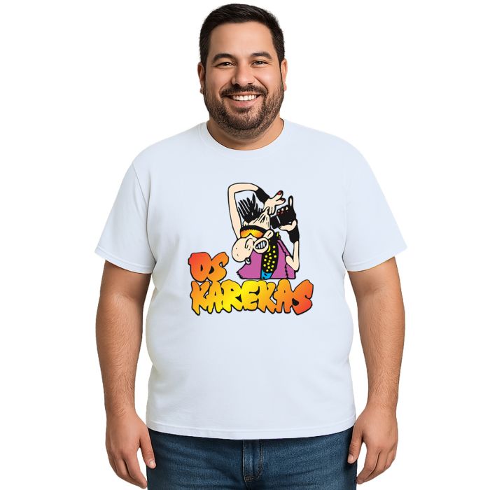 Camiseta Os Karekas Moicano Carecas Estampa Personalizada