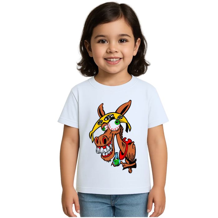 Camiseta Jumento Louco Engraçada Estampa Personalizada