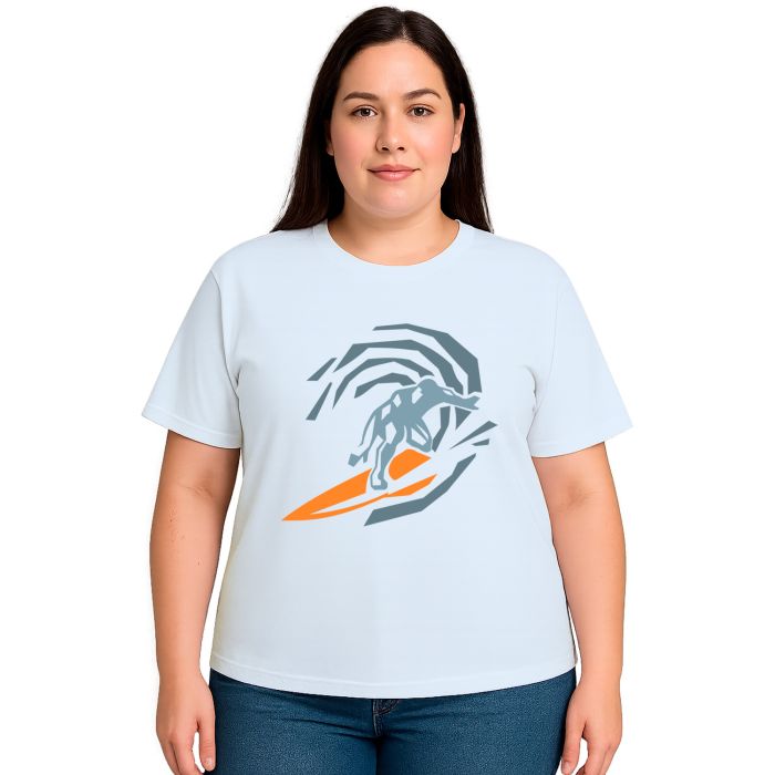 Camiseta Surf Stamp Style Surfista Estampa Personalizada