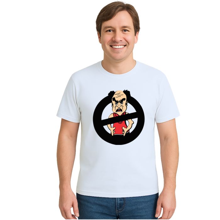 Camiseta Proibido Encher O Saco Estampa Personalizada