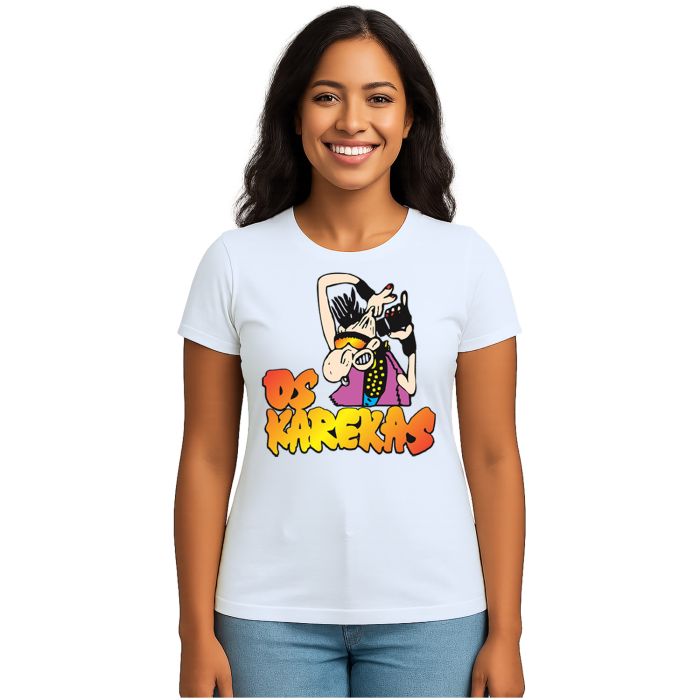 Camiseta Os Karekas Moicano Carecas Estampa Personalizada