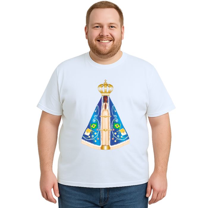 Camiseta Nossa Senhora De Aparecida Personalizada