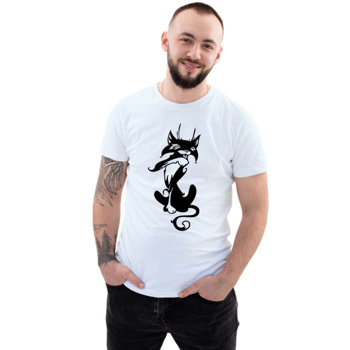Camiseta Gato Black Cat Pet Estampa Personalizada