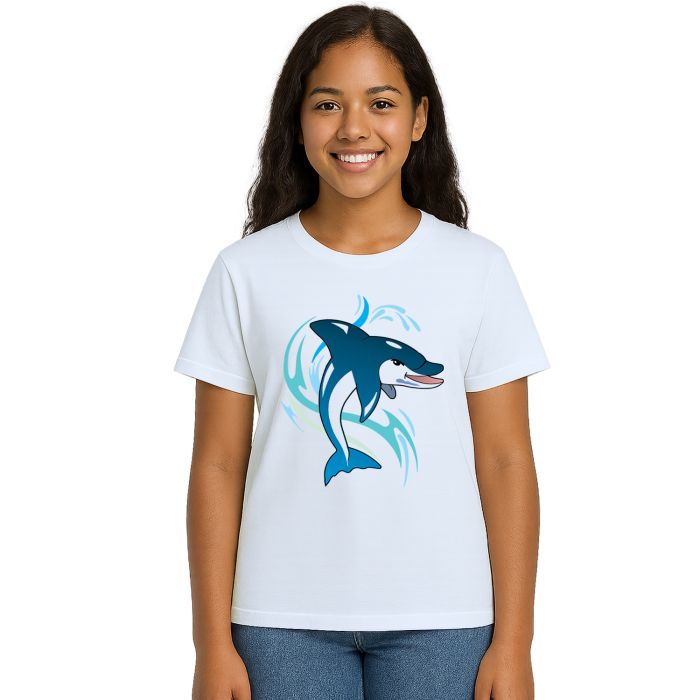 Camiseta Golfinho Dolphin Estampa Personalizada