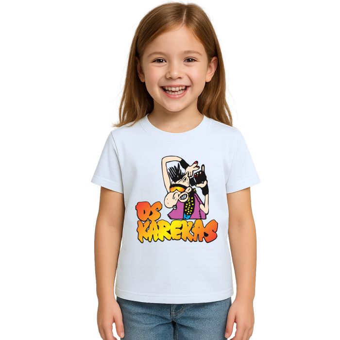 Camiseta Os Karekas Moicano Carecas Estampa Personalizada