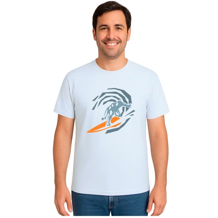 Camiseta Surf Stamp Style Surfista Estampa Personalizada