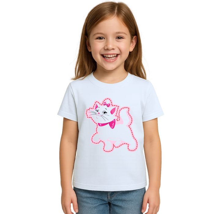 Camiseta Gata Traços Gatinha Pet Estampa Personalizada