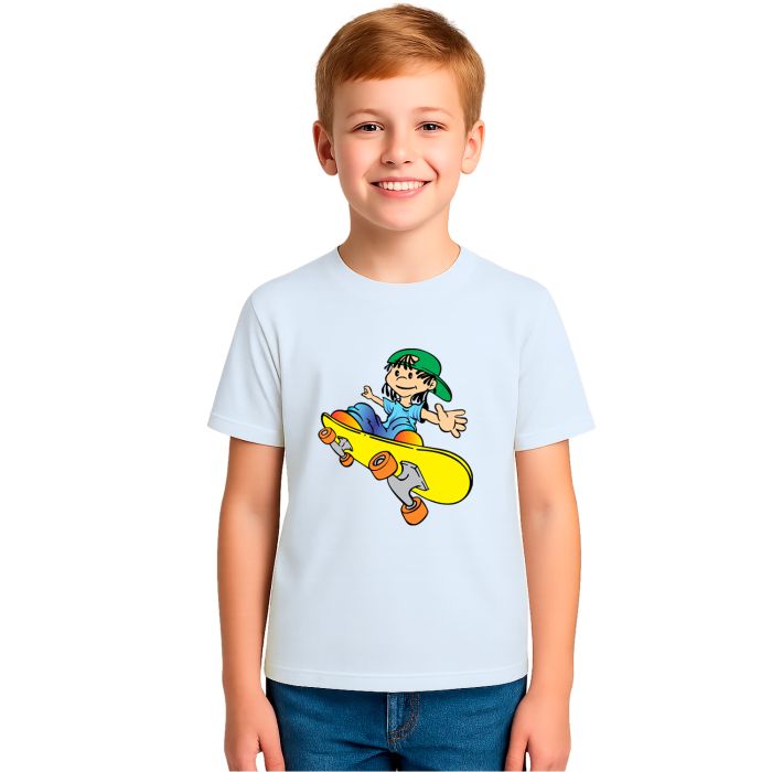 Camiseta Sk8 Skate Boy Esporte Estampa Personalizada