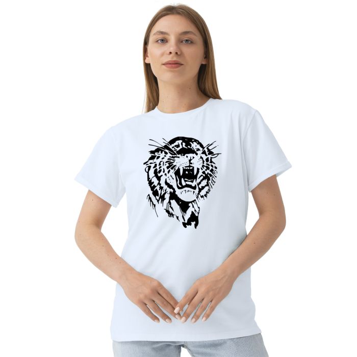 Camiseta Tigre Black Face Tiger Estampa Personalizada