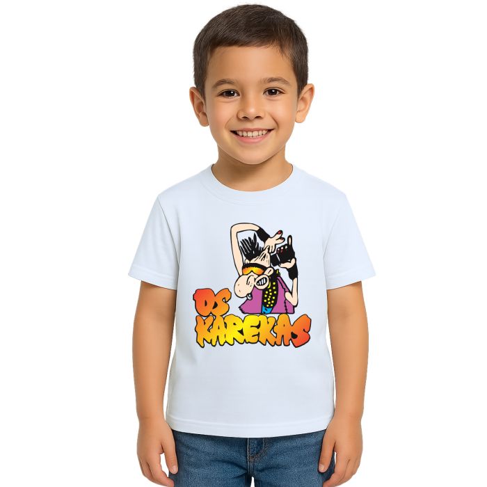Camiseta Os Karekas Moicano Carecas Estampa Personalizada