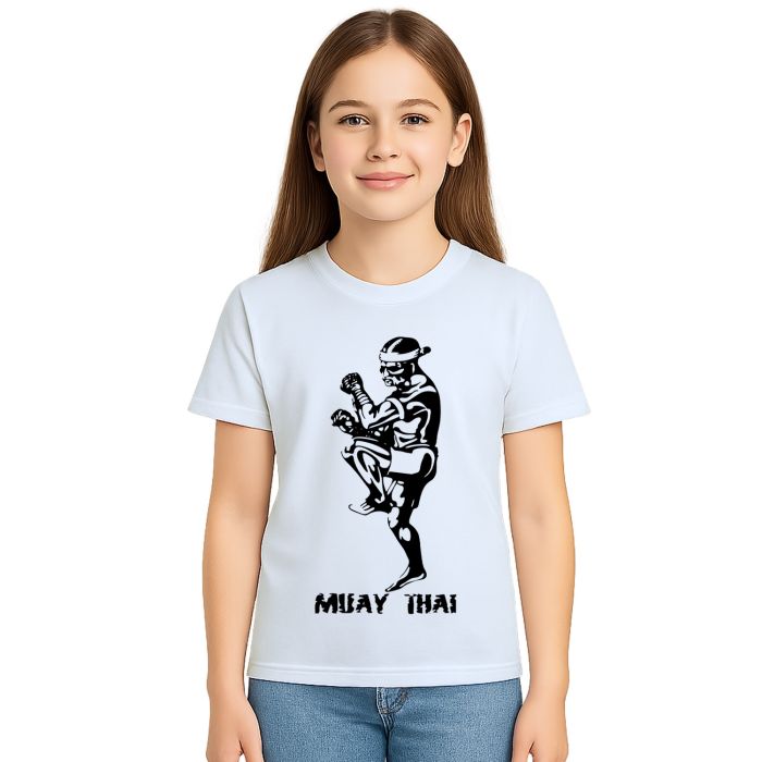 Camiseta Muay Thai Lutador Estampa Personalizada