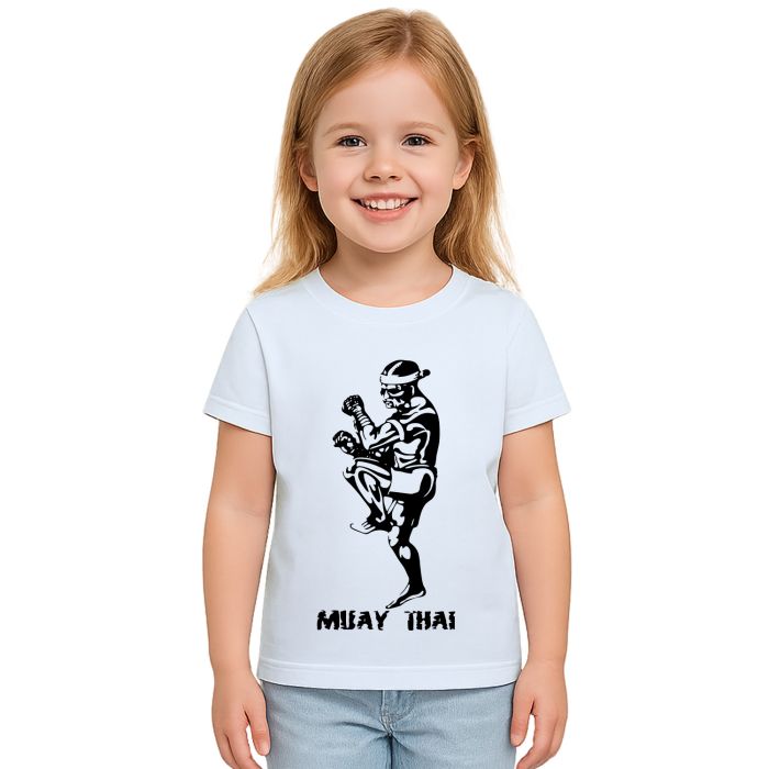 Camiseta Muay Thai Lutador Estampa Personalizada