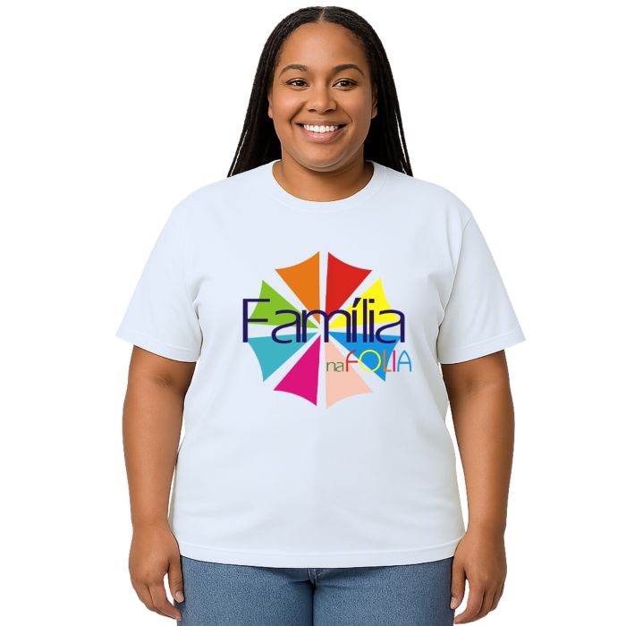 Camiseta Carnaval Família Na Folia Personalizada