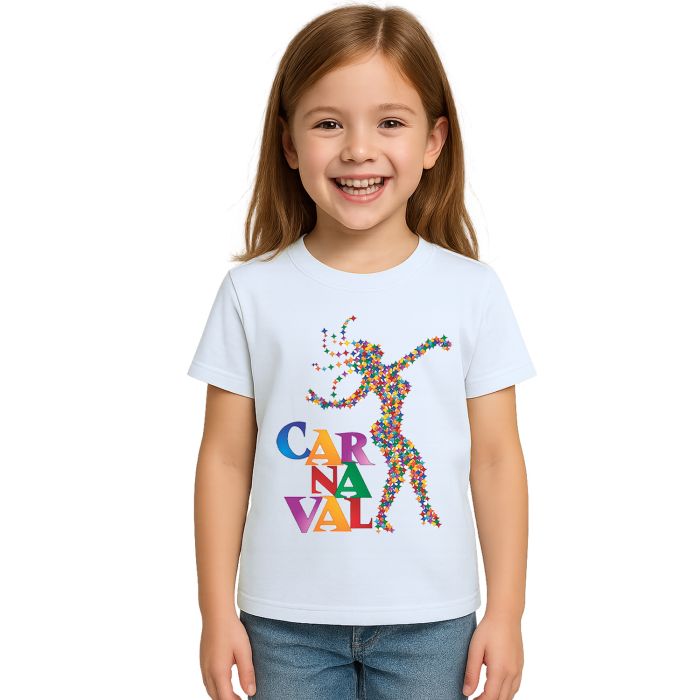 Camiseta Carnaval Sambista Estrelas Personalizada