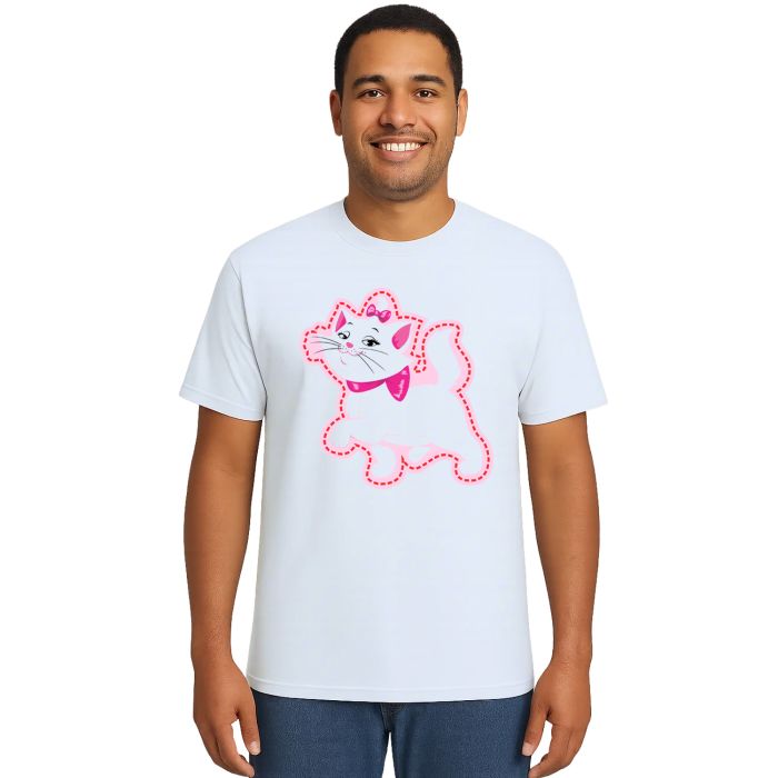 Camiseta Gata Traços Gatinha Pet Estampa Personalizada