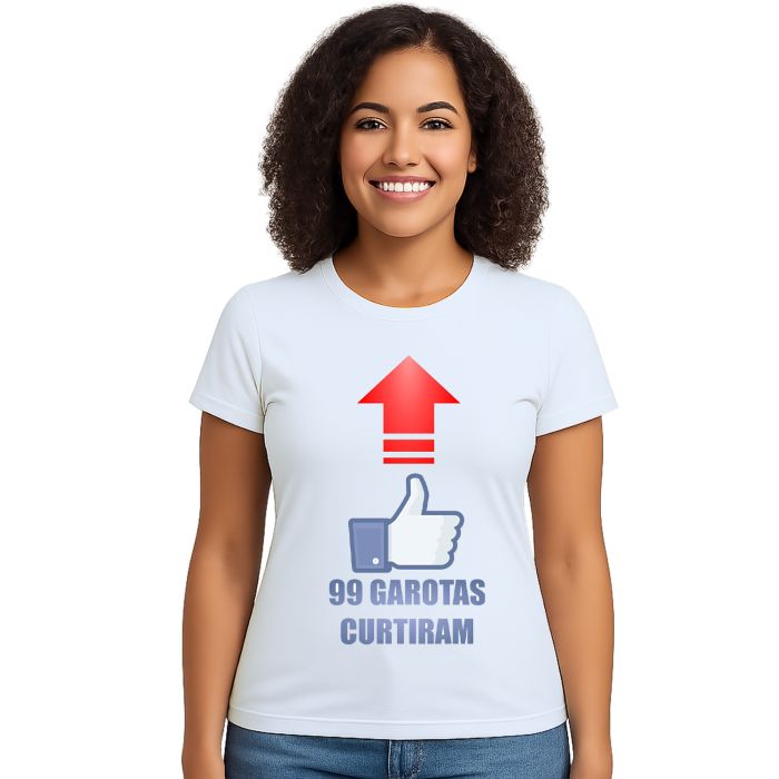 Camiseta 99 Garotas Curtiram Carnaval Personalizada