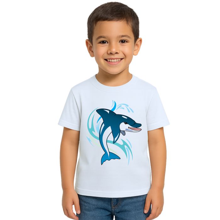 Camiseta Golfinho Dolphin Estampa Personalizada