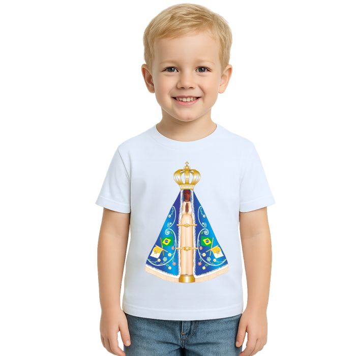 Camiseta Nossa Senhora De Aparecida Personalizada