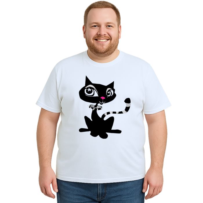 Camiseta Gata Punk Cat Personalizada Pets Gatinha