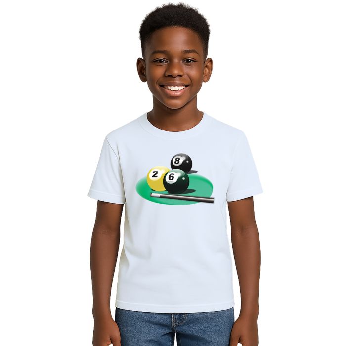 Camiseta Sinuca Snooker Bilhar Estampa Personalizada