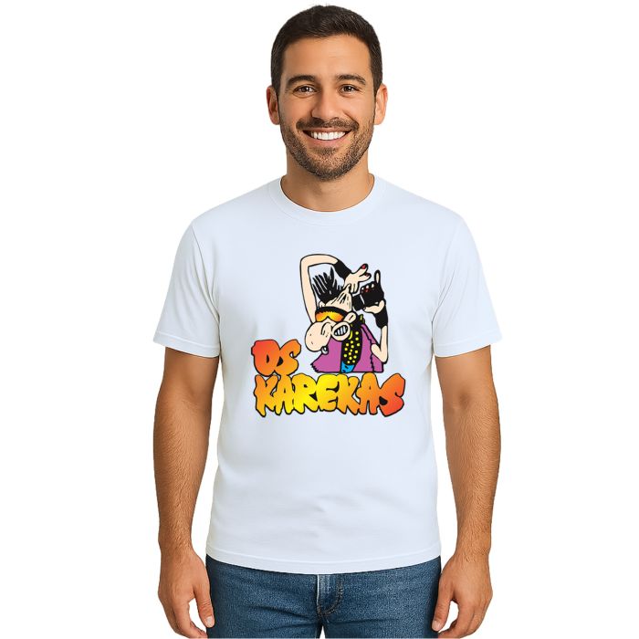 Camiseta Os Karekas Moicano Carecas Estampa Personalizada