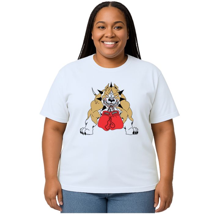 Camiseta Cachorro Pit Bull Boxe Estampa Personalizada