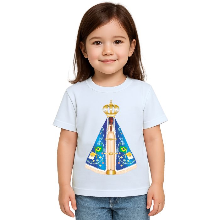 Camiseta Nossa Senhora De Aparecida Personalizada