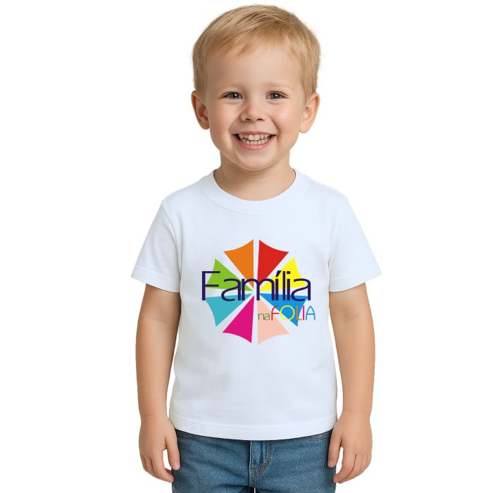 Camiseta Carnaval Família Na Folia Personalizada