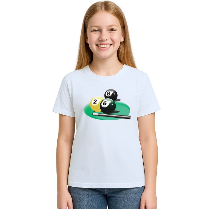 Camiseta Sinuca Snooker Bilhar Estampa Personalizada