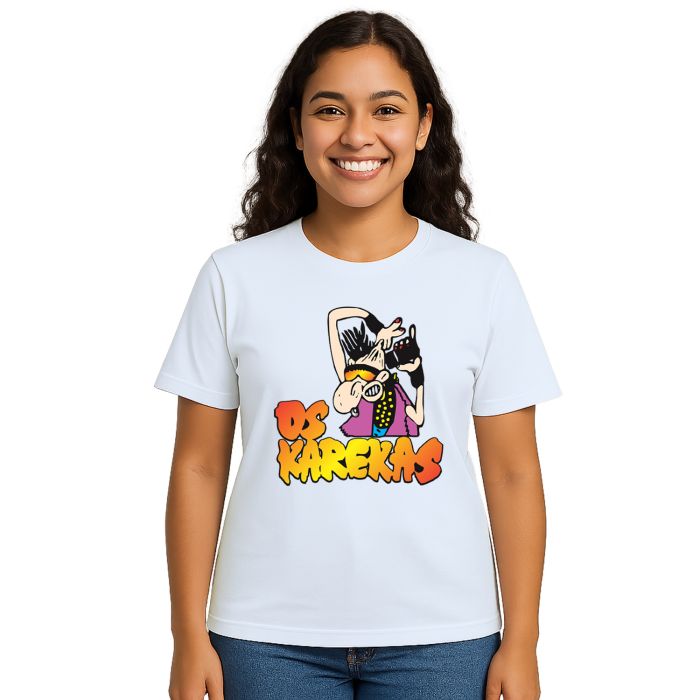 Camiseta Os Karekas Moicano Carecas Estampa Personalizada