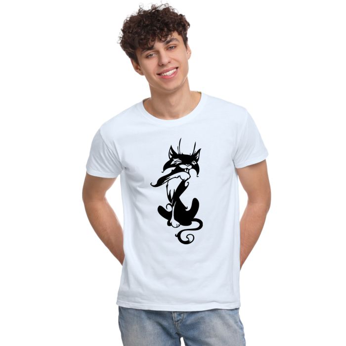 Camiseta Gato Black Cat Pet Estampa Personalizada
