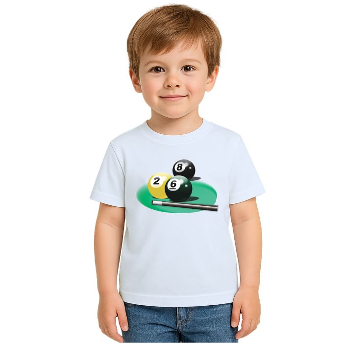 Camiseta Sinuca Snooker Bilhar Estampa Personalizada