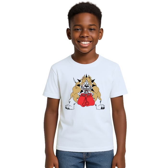 Camiseta Cachorro Pit Bull Boxe Estampa Personalizada