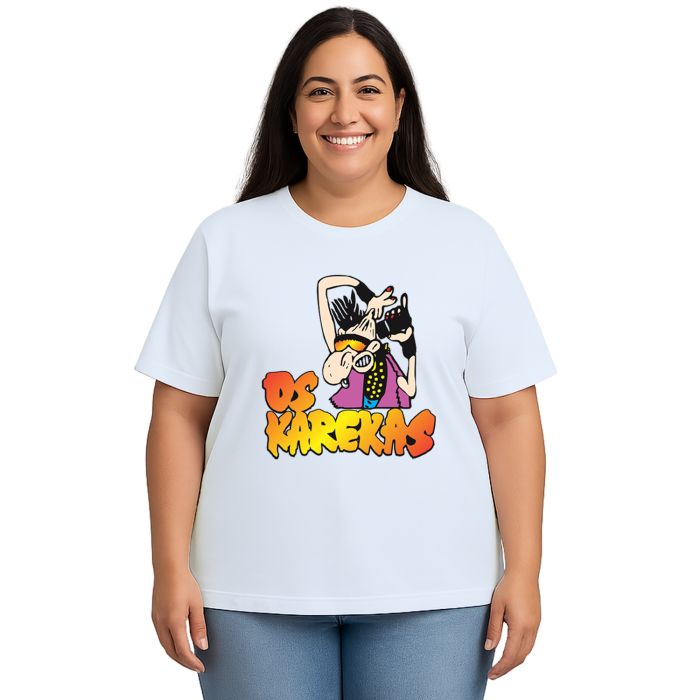 Camiseta Os Karekas Moicano Carecas Estampa Personalizada