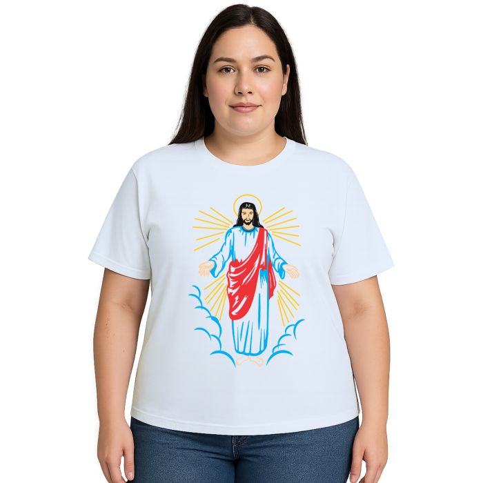 Camiseta Espírito Santo Jesus Nazaré Personalizada