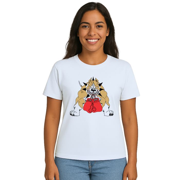 Camiseta Cachorro Pit Bull Boxe Estampa Personalizada