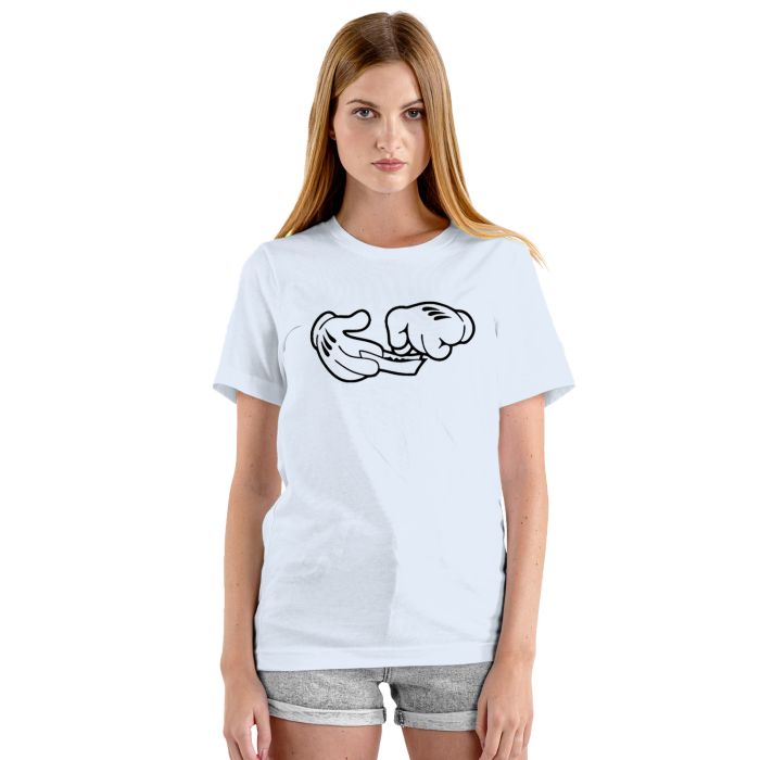 Camiseta Mãos Luvas Dichavando Bolando Personalizada Algodão