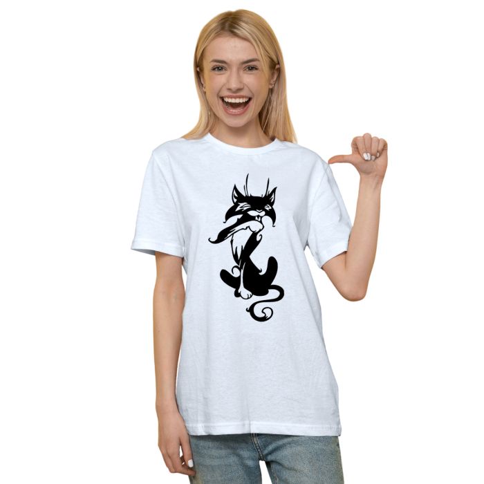 Camiseta Gato Black Cat Pet Estampa Personalizada
