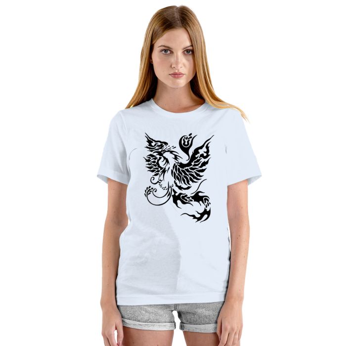 Camiseta Tribal Fênix Mística Estampa Personalizada