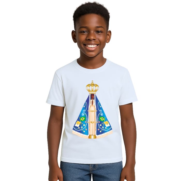 Camiseta Nossa Senhora De Aparecida Personalizada