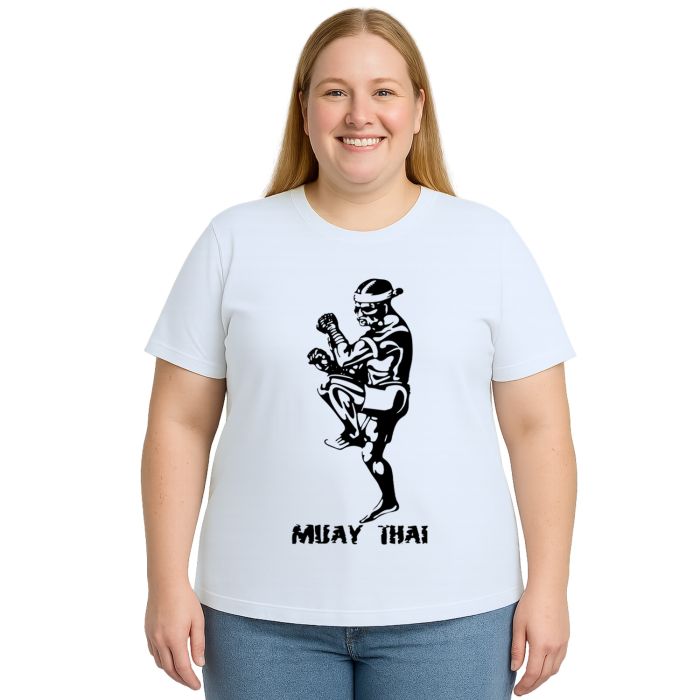 Camiseta Muay Thai Lutador Estampa Personalizada
