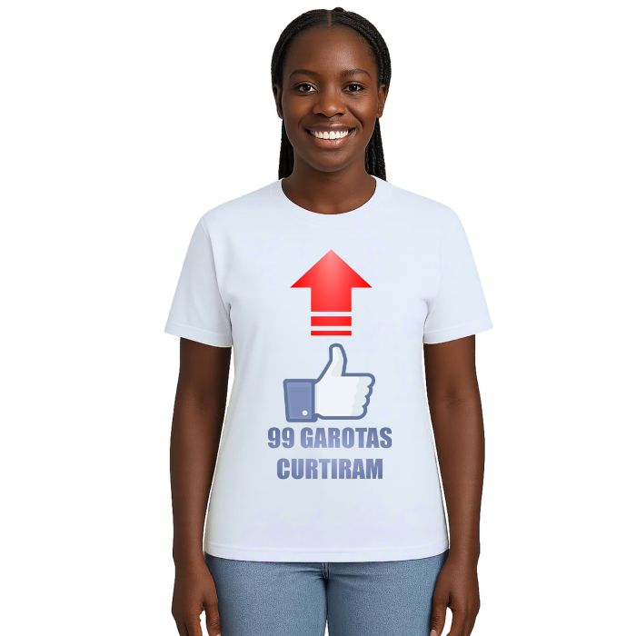 Camiseta 99 Garotas Curtiram Carnaval Personalizada